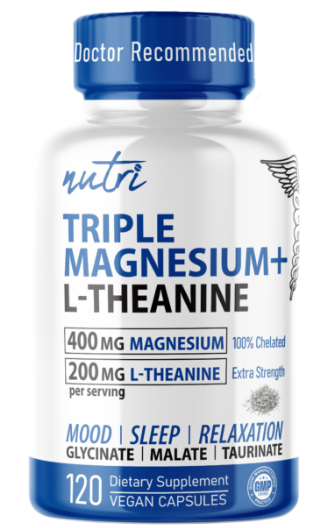 Triple Magnesium+L-Theanine 120 VegCaps