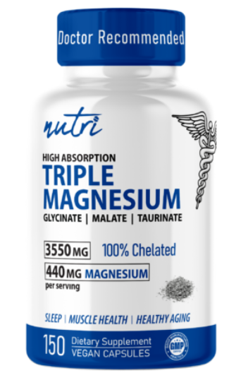 Triple Magnesium 440 mg, 150 ct