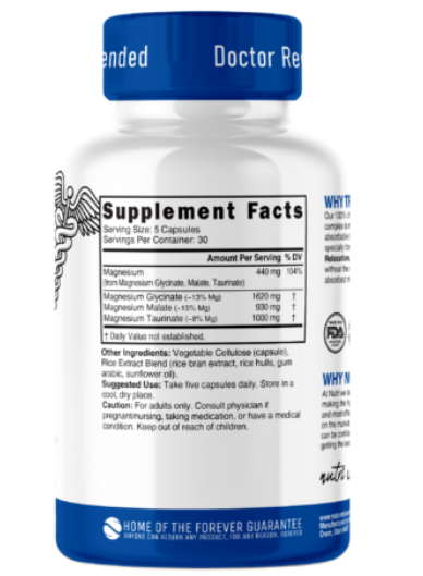 Triple Magnesium 440 mg, 150 ct