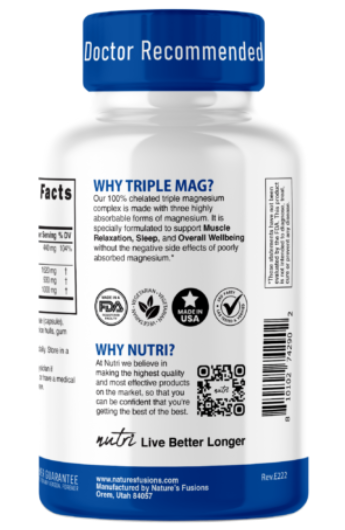 Triple Magnesium 440 mg, 150 ct