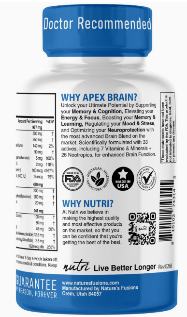 50% OFF - Apex Brain 3500 mg (Copy)