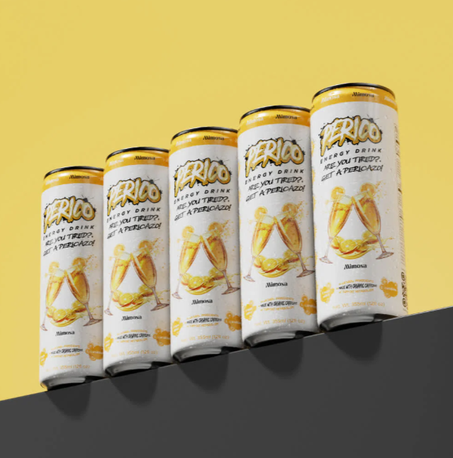 Perico Mimosa Energy Drink 12oz