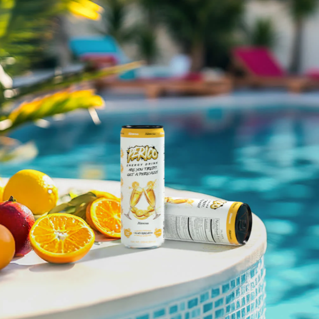 Perico Mimosa Energy Drink 12oz
