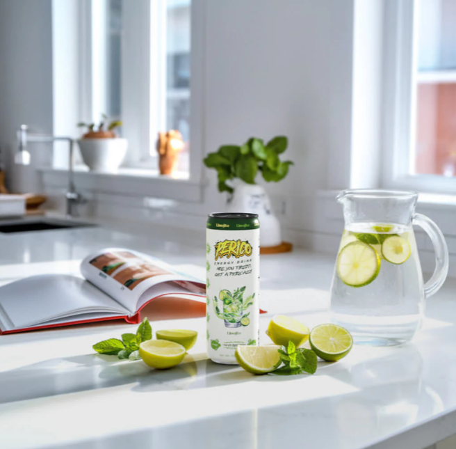 Perico Limojito Energy Drink 12oz