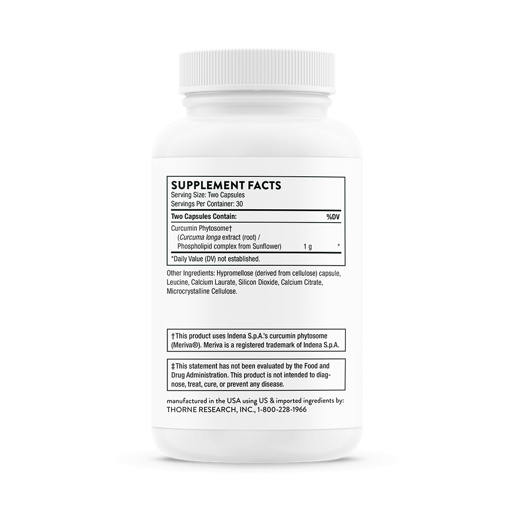 Curcumin Phytosome 60 Capsules-Vitamin-AlchePharma