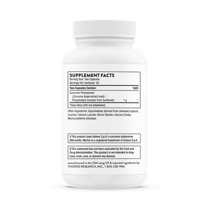 Curcumin Phytosome 60 Capsules-Vitamin-AlchePharma