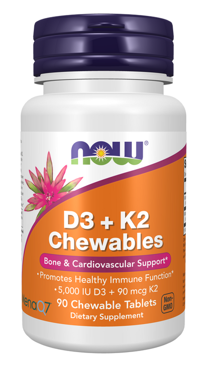 D3 + K2 Chewable Tablets