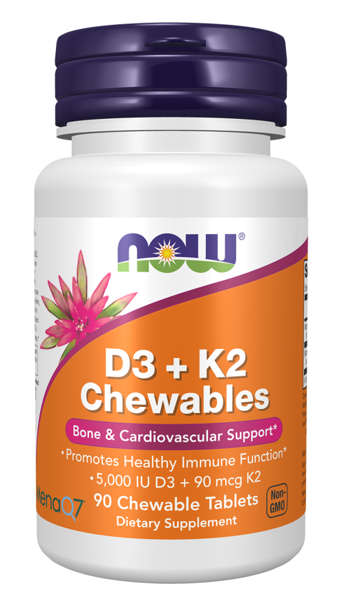 D3 + K2 Chewable Tablets