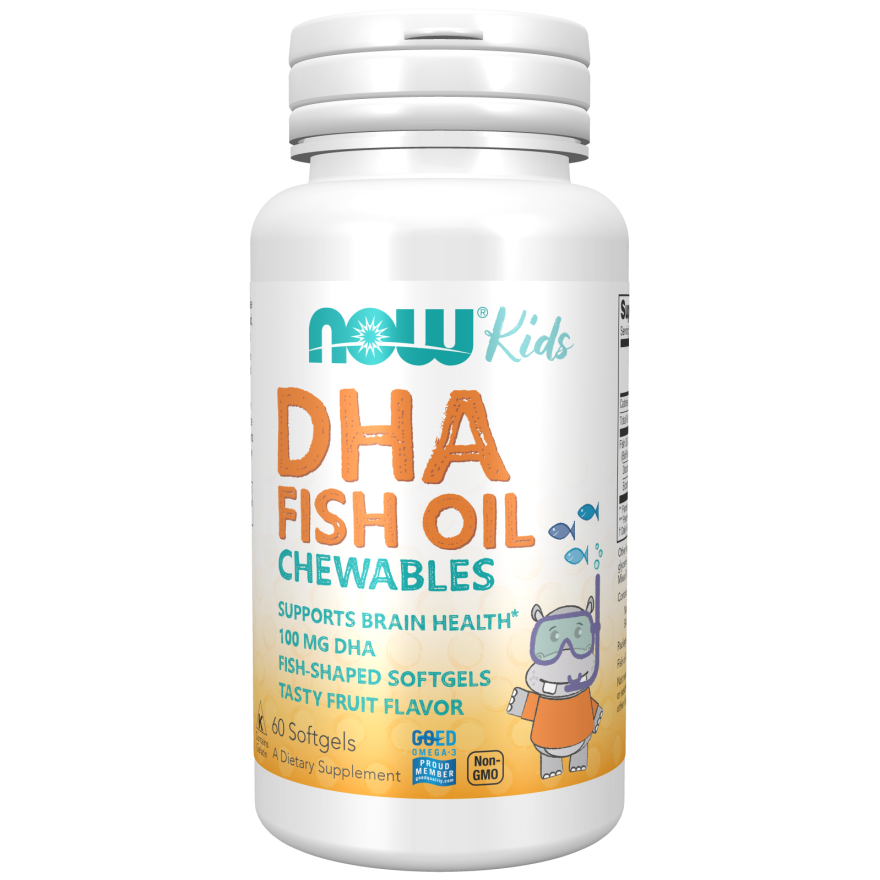DHA Kids Fish Oil Chewable Softgels-Nutritional Oils-AlchePharma