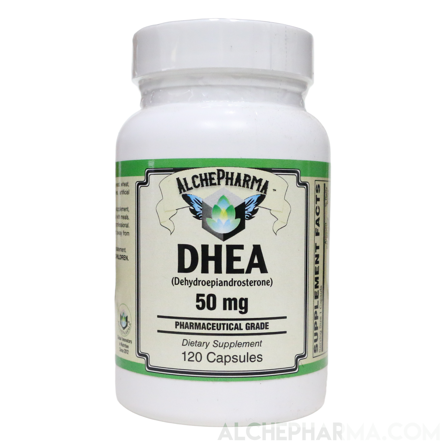 DHEA ((Dehydroepiandrosterone) Pharmaceutical Grade 50 mg-AlchePharma