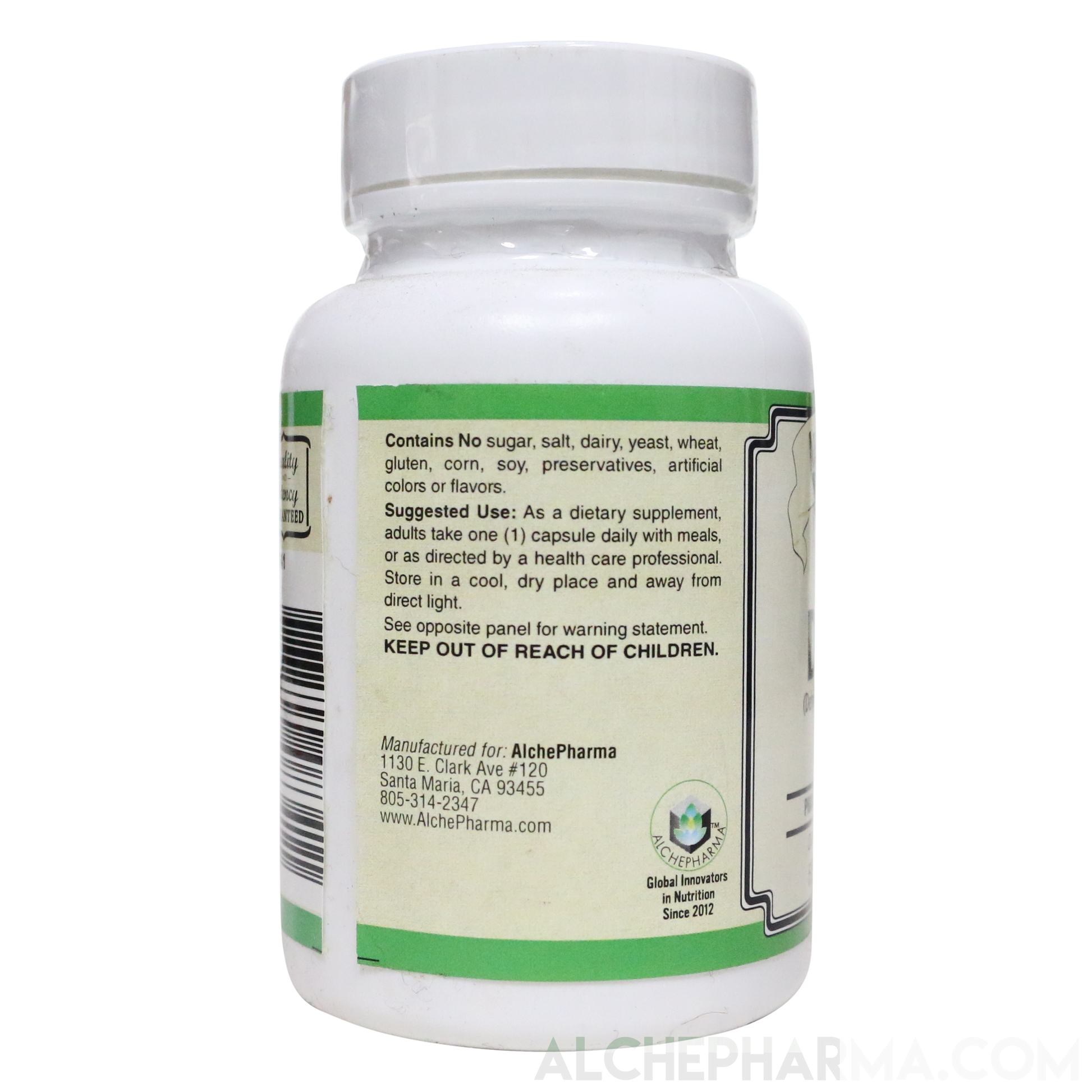 DHEA ((Dehydroepiandrosterone) Pharmaceutical Grade 50 mg-AlchePharma