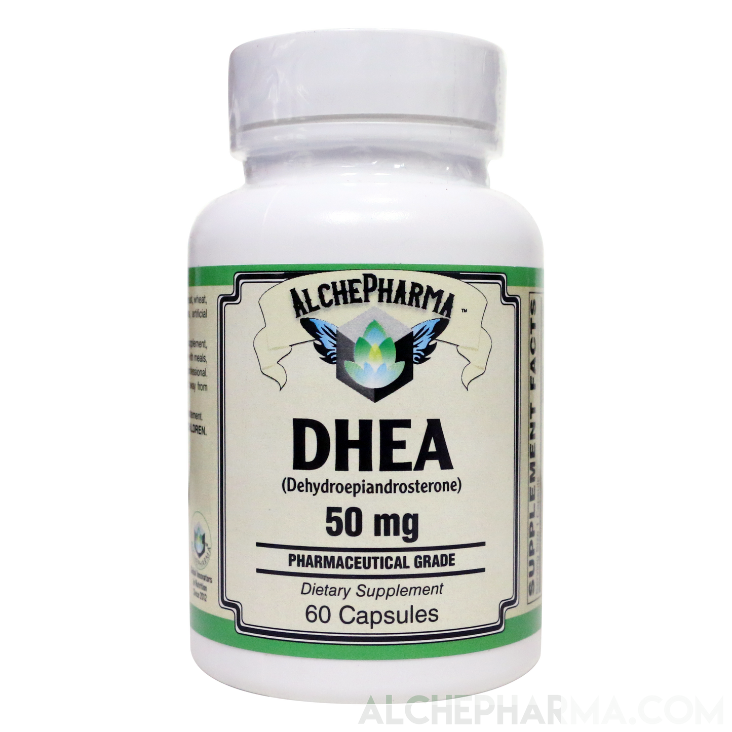 DHEA ((Dehydroepiandrosterone) Pharmaceutical Grade 50 mg-AlchePharma