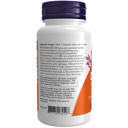 DIM 200 w/ CALCIUM D-GLUCARATE 90 VCAPS-Immune System Enhancers-AlchePharma