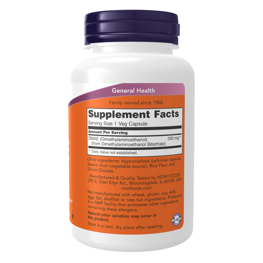 DMAE 250 mg Veg Capsules-Mental Fitness/Mood Support-AlchePharma
