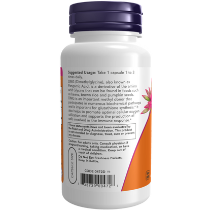 DMG 125 mg Veg Capsules-Vitamins-AlchePharma