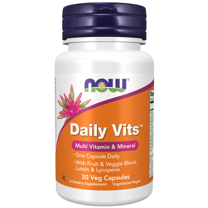 Daily Vits™ Veg Capsules-Multiple Vitamins and Minerals-AlchePharma