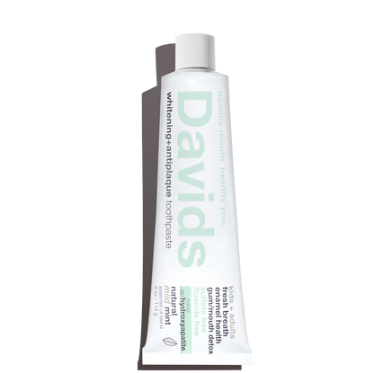 Davids kids + adults nano-hydroxyapatite premium toothpaste / mild mint / 4 oz-AlchePharma