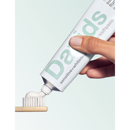 Davids sensitive+whitening nano-hydroxyapatite premium toothpaste / peppermint / 4 oz-AlchePharma