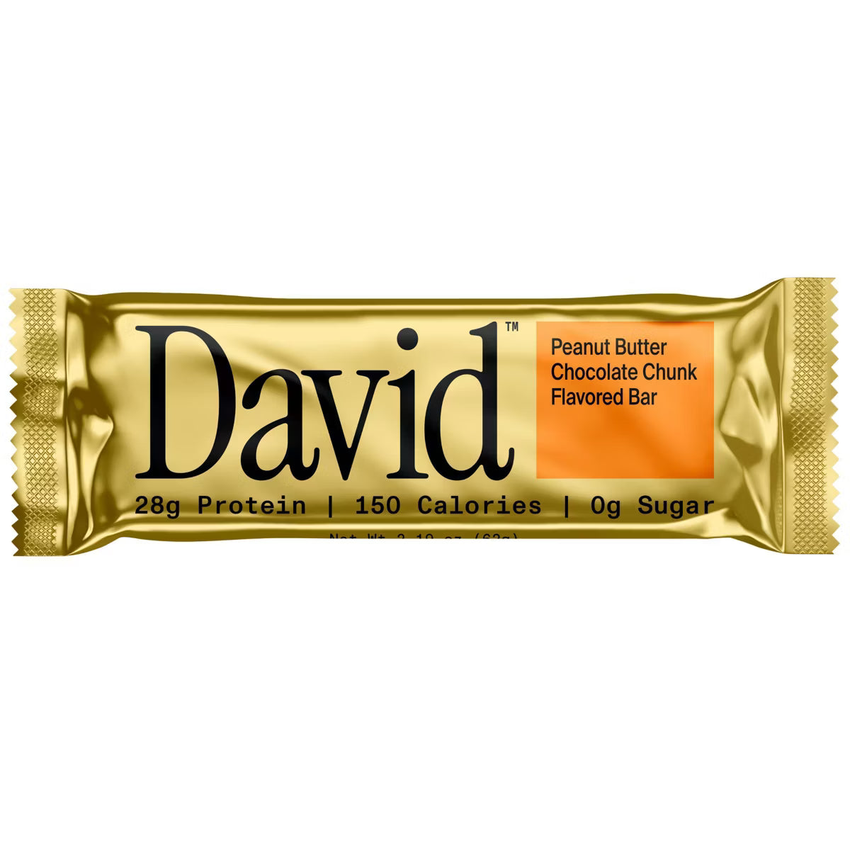 David Peanut Butter Chocolate Chunk High Protein Bar