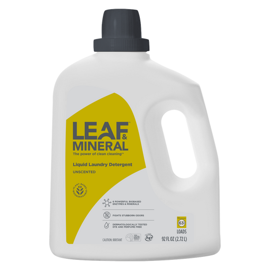Liquid Laundry Detergent - Plant Based, Biodegradable - 92 Fl. Oz.
