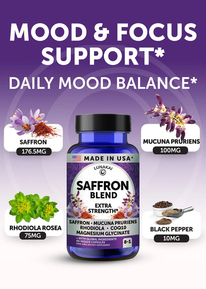 "Saffron Blend 60Caps