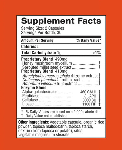 Digestiv pouch, 4 count vegan