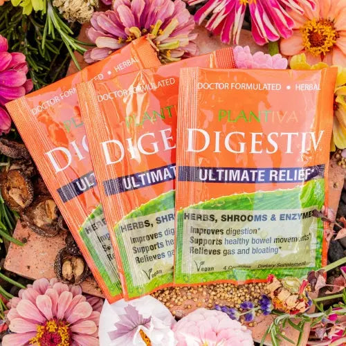 Digestiv pouch, 4 count vegan