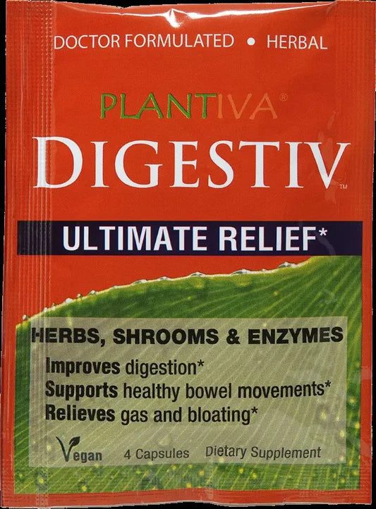 Digestiv pouch, 4 count vegan