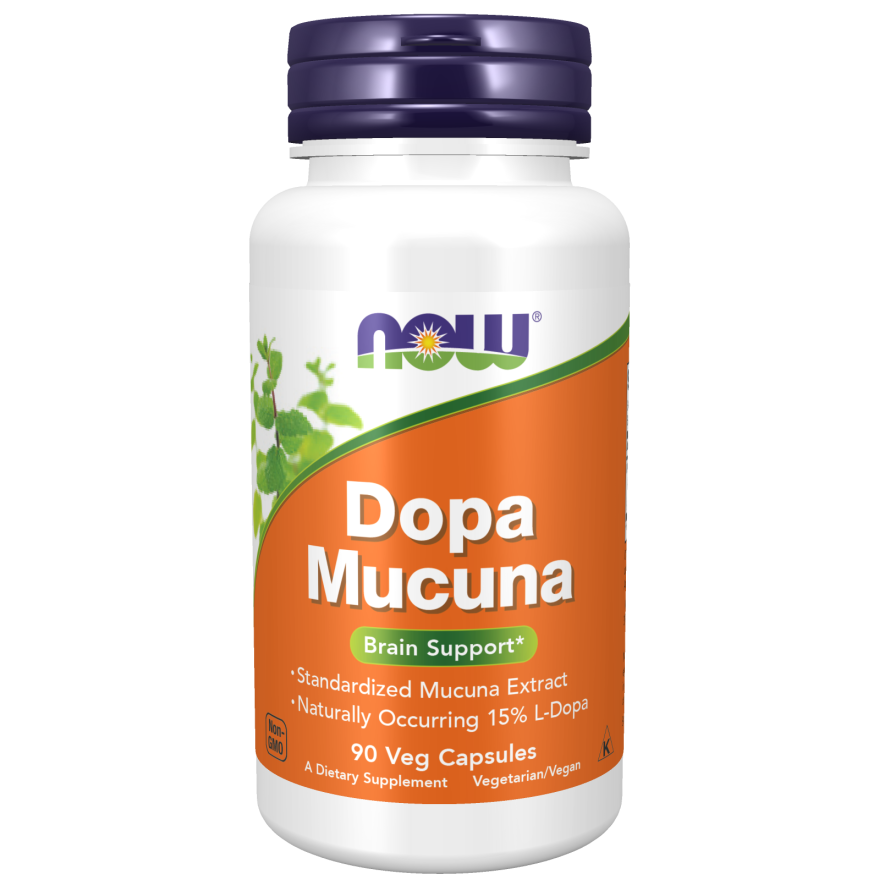 Dopa Mucuna Veg Capsules-Mental Fitness/Mood Support-AlchePharma