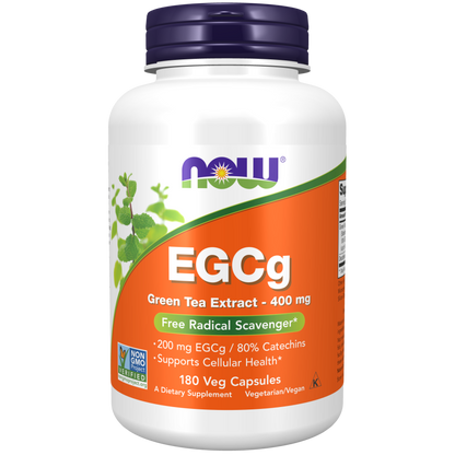 EGCg Green Tea Extract 400 mg Veg Capsules-Antioxidants-AlchePharma