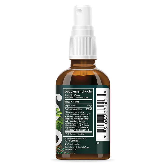 Echinacea Goldenseal Propolis Throat Spray