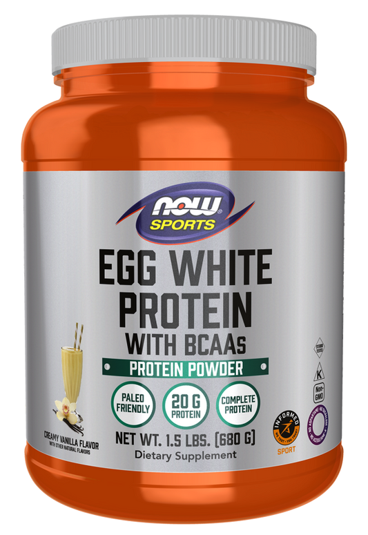 Egg White Protein, Creamy Vanilla Powder