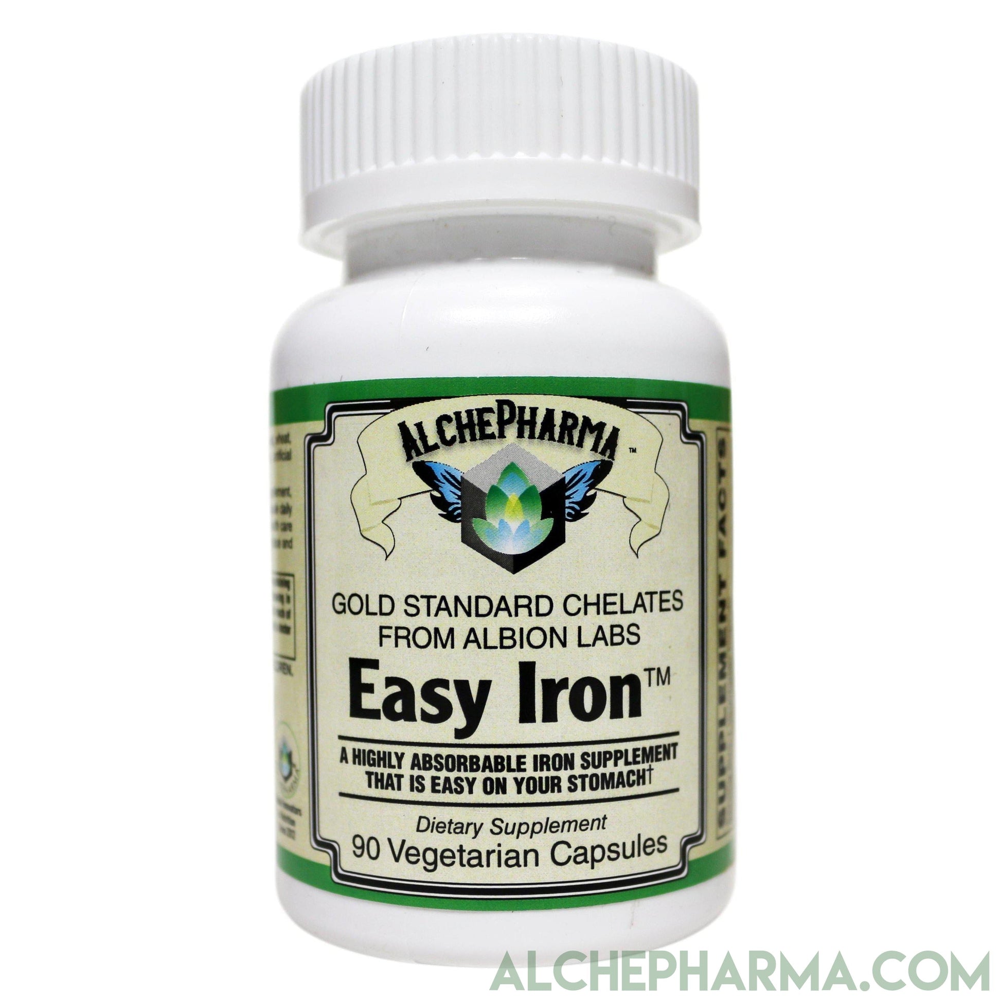 Easy Iron ( Patented Ferrochel®, iron bisglycinate )-Minerals-AlchePharma-AlchePharma