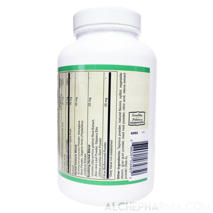 Elderberry Zinc Lozenges w/Licorice, Aloe, Slippery Elm and More-Vitamins & Supplements-AlchePharma