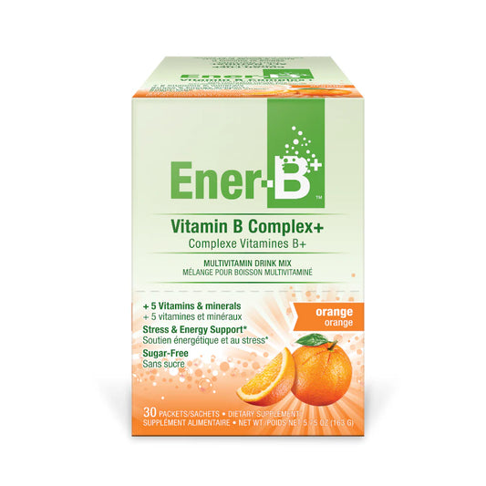 Ener-B+ Vitamin B Complex Drink Mix - Orange
