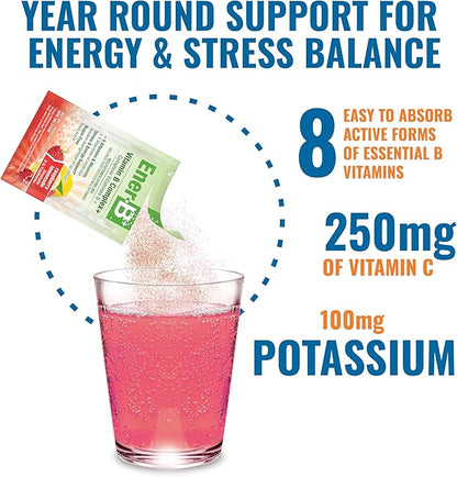 Ener-B+ Vitamin B Complex Drink Mix - Orange