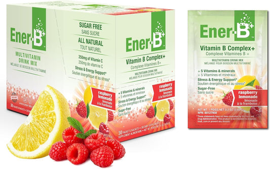Ener-B Multivitamin Drink Mix Raspberry Lemonade 0.2oz