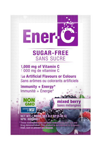 Ener-C Bubbly Multivitamin Drink Mix Mixed Berry 0.2oz