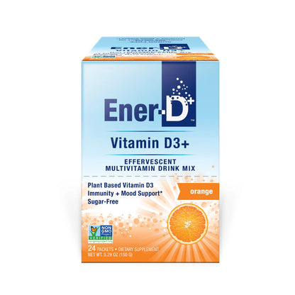 Ener-D Multivitamin Drink Mix Orange 0.2oz