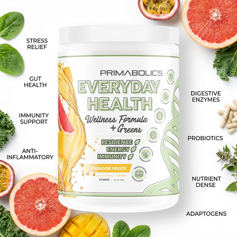 Everyday Health Wellness Formula + Greens - Paradise Fruits - 40 Servings