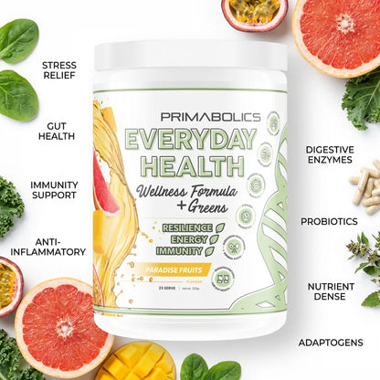 Everyday Health Wellness Formula + Greens - Paradise Fruits - 40 Servings