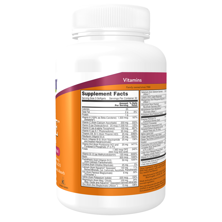 Eve™ Women's Multiple Vitamin Softgels-Multiple Vitamins and Minerals-AlchePharma