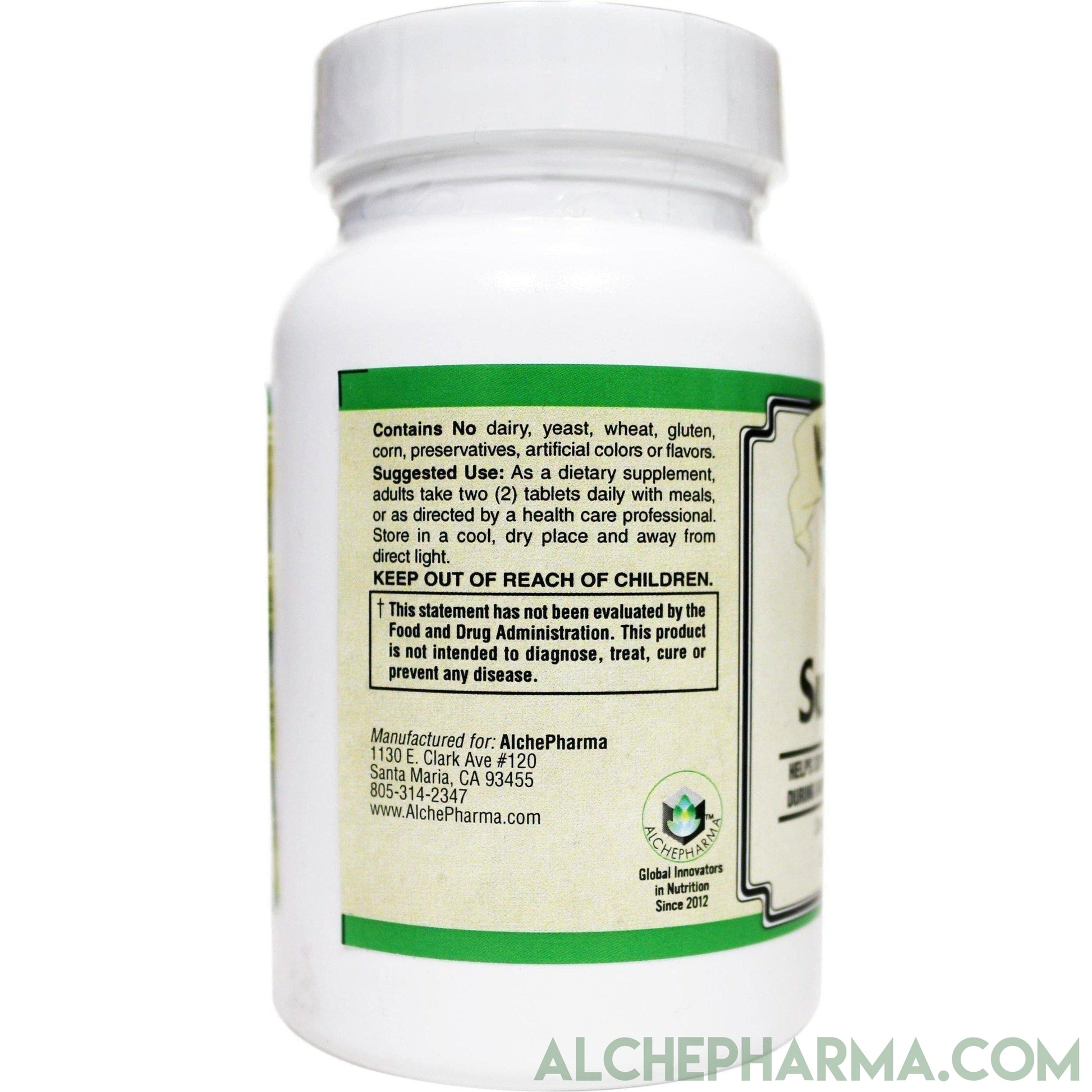 Fem Support - Phytoestrogen ( Isolflavone ) Herbal Proprietary Formula 60 Tabs-Hormones-AlchePharma-60 Tablets-AlchePharma