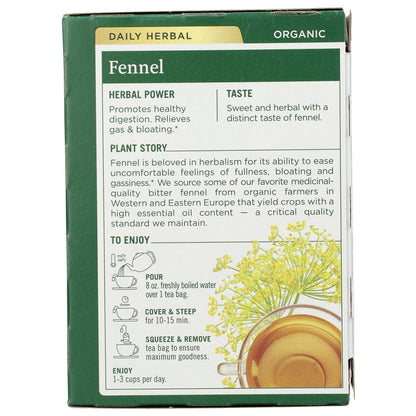 Fennel Tea, Organic-Herbal Teas-AlchePharma