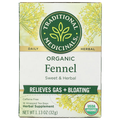 Fennel Tea, Organic-Herbal Teas-AlchePharma
