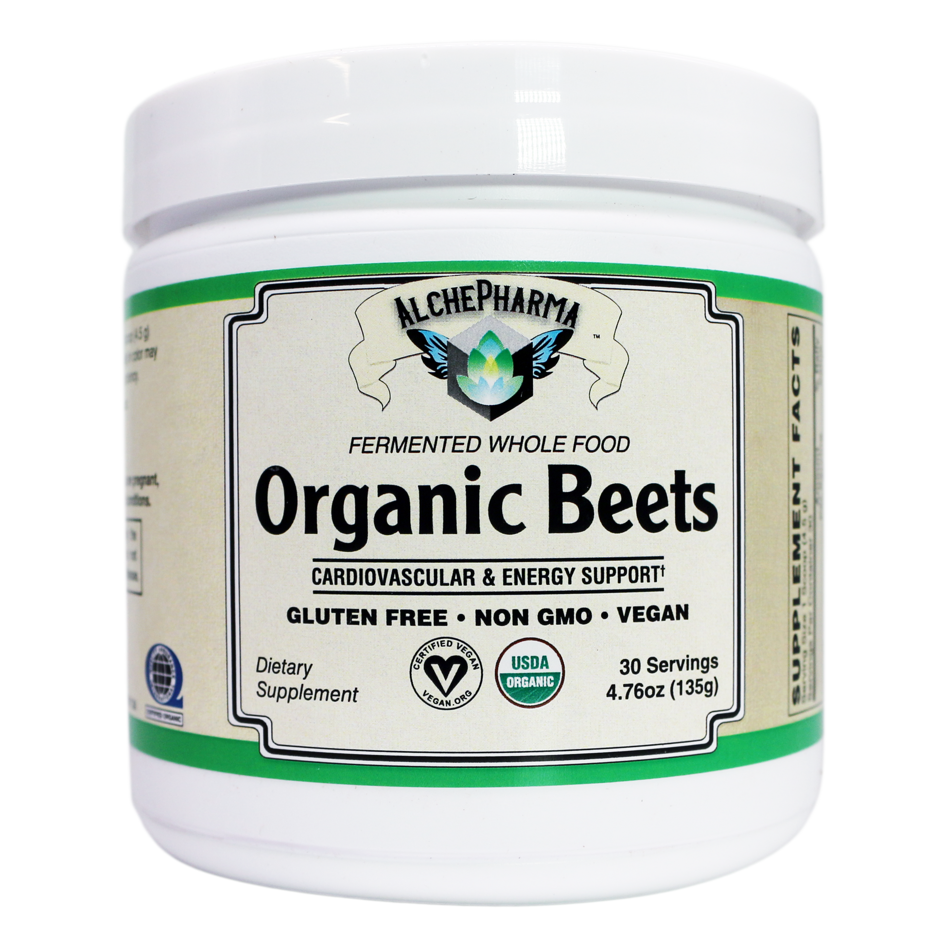 Fermented Whole Food Organic Beets Powder-Wholefood-AlchePharma