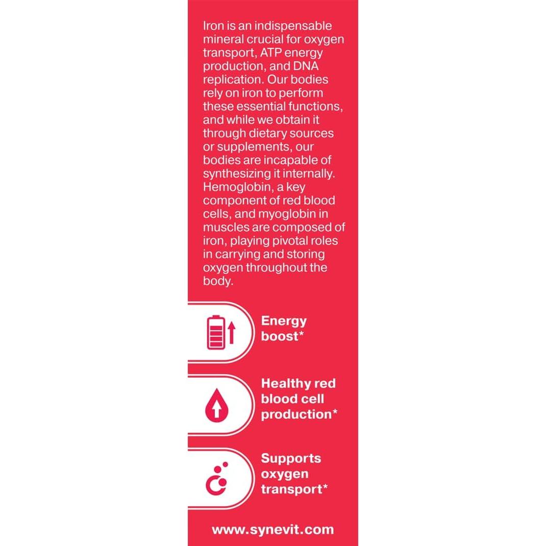 Ferrofect Iron - Ferrous Bysglycinate Complex 30 Tablets-Iron-AlchePharma