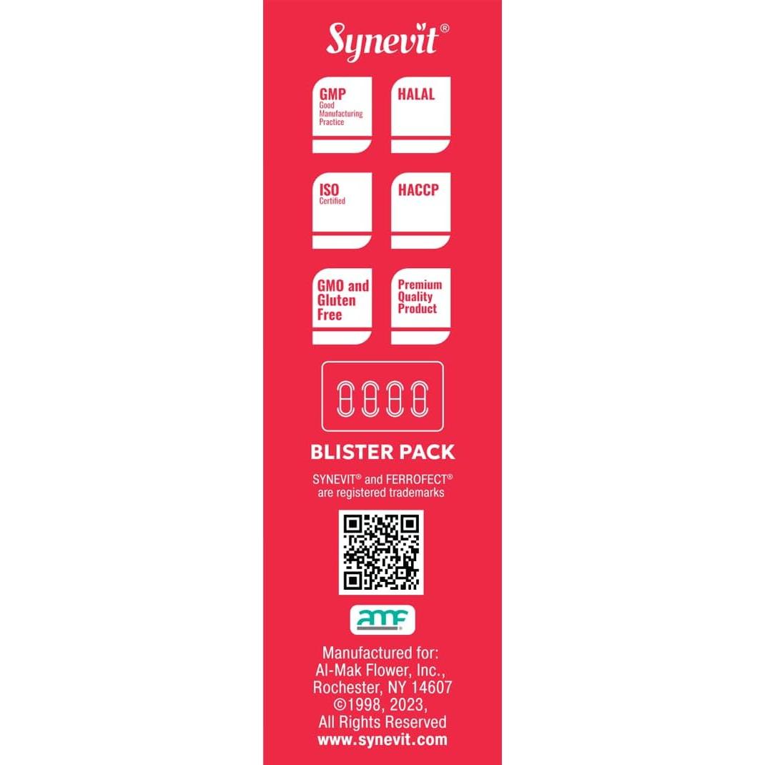 Ferrofect Iron - Ferrous Bysglycinate Complex 30 Tablets-Iron-AlchePharma