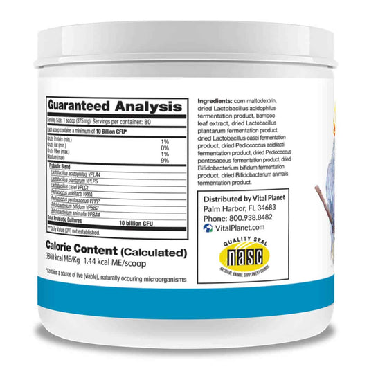 Flora Bird 10 Billion Probiotic 1.06 Oz. Powder-Pet Supplements-AlchePharma