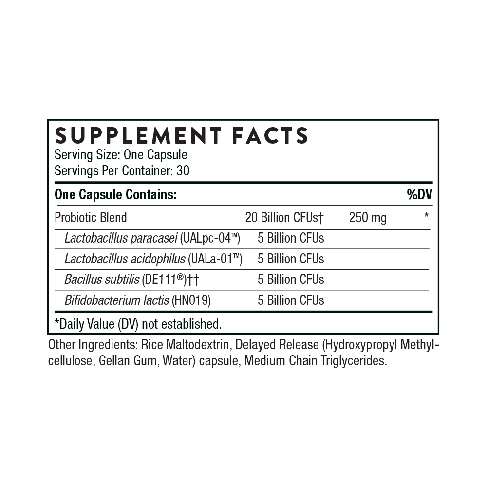 FloraSport 20B® 30 Capsules-AlchePharma
